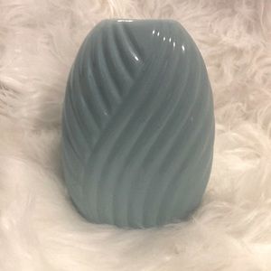 Vintage 1980s Art Deco Draped Shell Vase